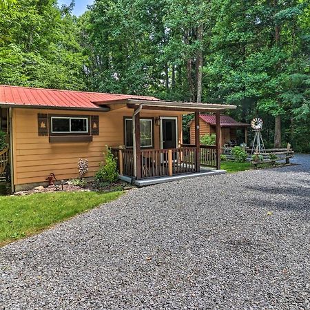 Hidden Creekside Cottage with Hot Tub&Grill! Maggie Valley Buitenkant foto