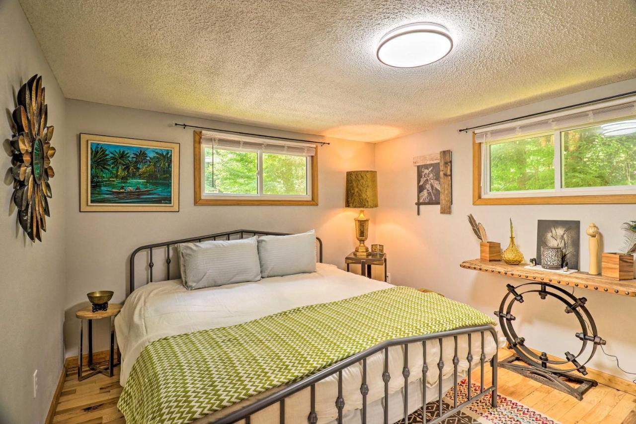 Hidden Creekside Cottage with Hot Tub&Grill! Maggie Valley Buitenkant foto