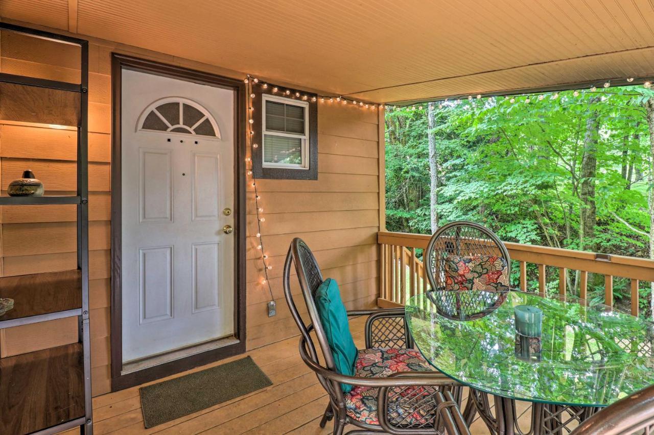 Hidden Creekside Cottage with Hot Tub&Grill! Maggie Valley Buitenkant foto