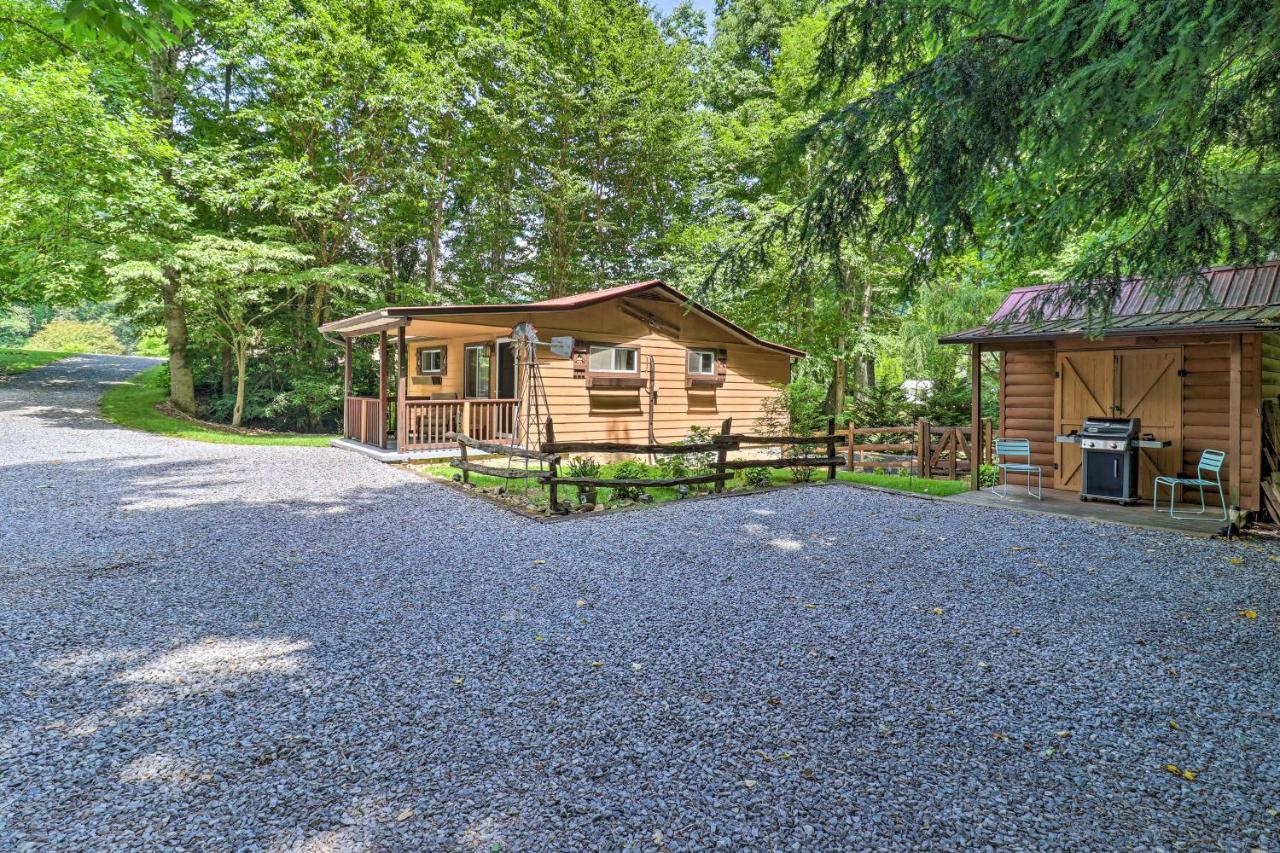 Hidden Creekside Cottage with Hot Tub&Grill! Maggie Valley Buitenkant foto