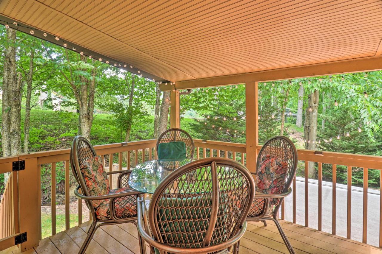 Hidden Creekside Cottage with Hot Tub&Grill! Maggie Valley Buitenkant foto